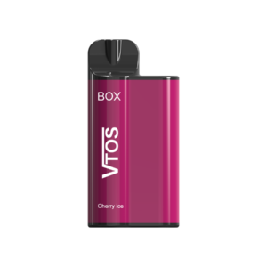 VTOS BOX VAPE – 5000 Puffs (CHERRY ICE)