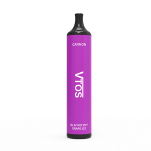 VTOS CANNON VAPE – 5000 Puffs (BLACKBERRY GRAPE ICE)