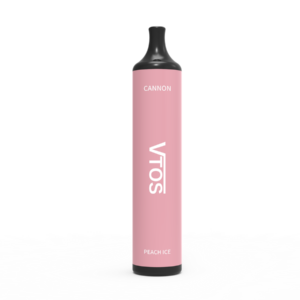 VTOS CANNON VAPE – 5000 Puffs (PEACH ICE)