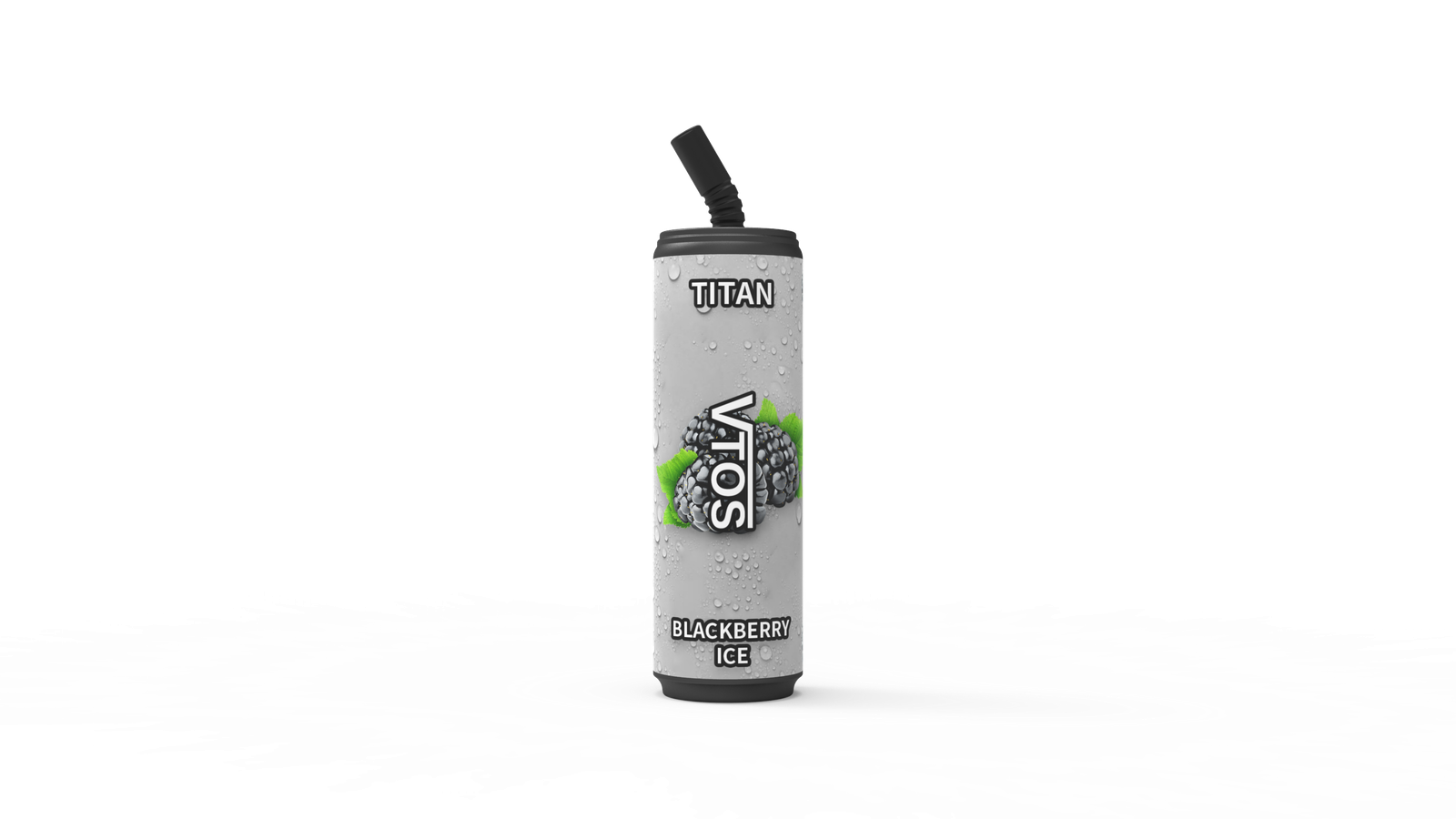 VTOS TITAN VAPE- 8000 Puffs (BLACKBERRY ICE) Rechargeable