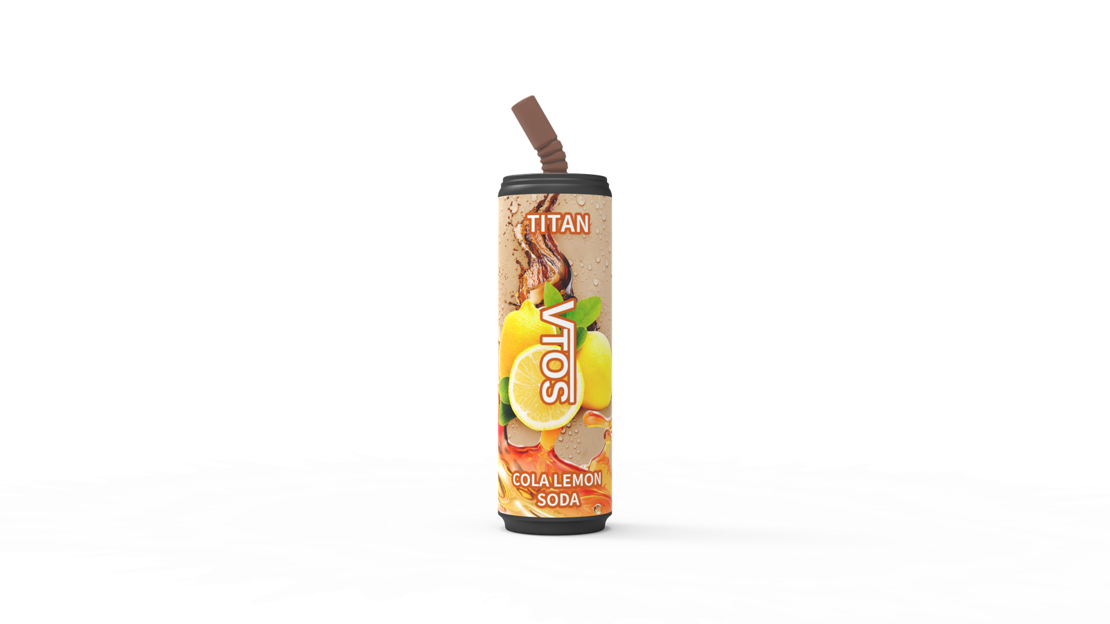 VTOS TITAN VAPE – 8000 Puffs (COLA LEMON SODA) Rechargeable