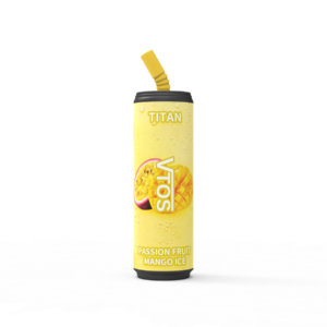 VTOS TITAN VAPE – 8000 Puffs (PASSION FRUIT MANGO ICE) Rechargeable