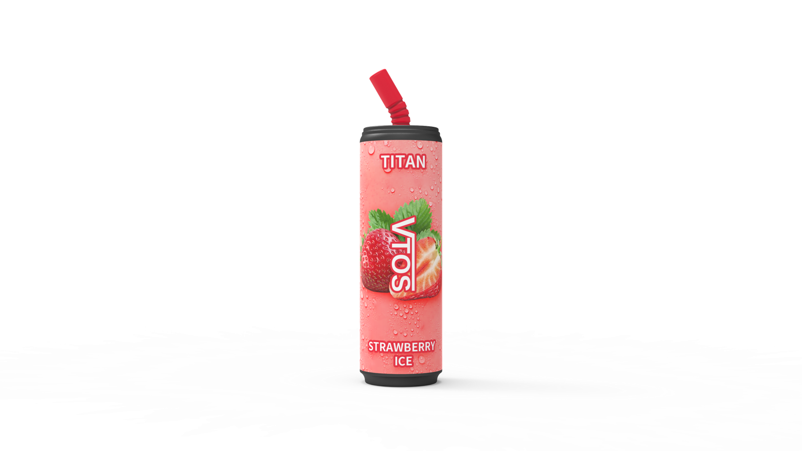 VTOS TITAN VAPE – 8000 Puffs (STRAWBERRY ICE) Rechargeable