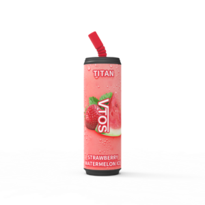 VTOS TITAN VAPE – 8000 Puffs (STRAWBERRY WATERMELON ICE) Rechargeable