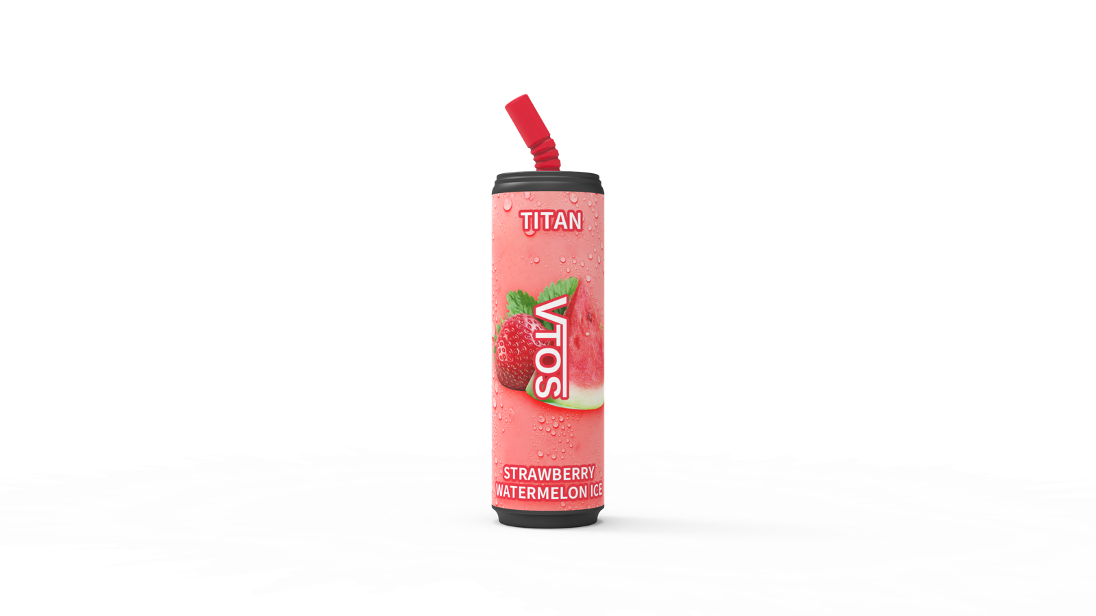 VTOS TITAN VAPE – 8000 Puffs (STRAWBERRY WATERMELON ICE) Rechargeable